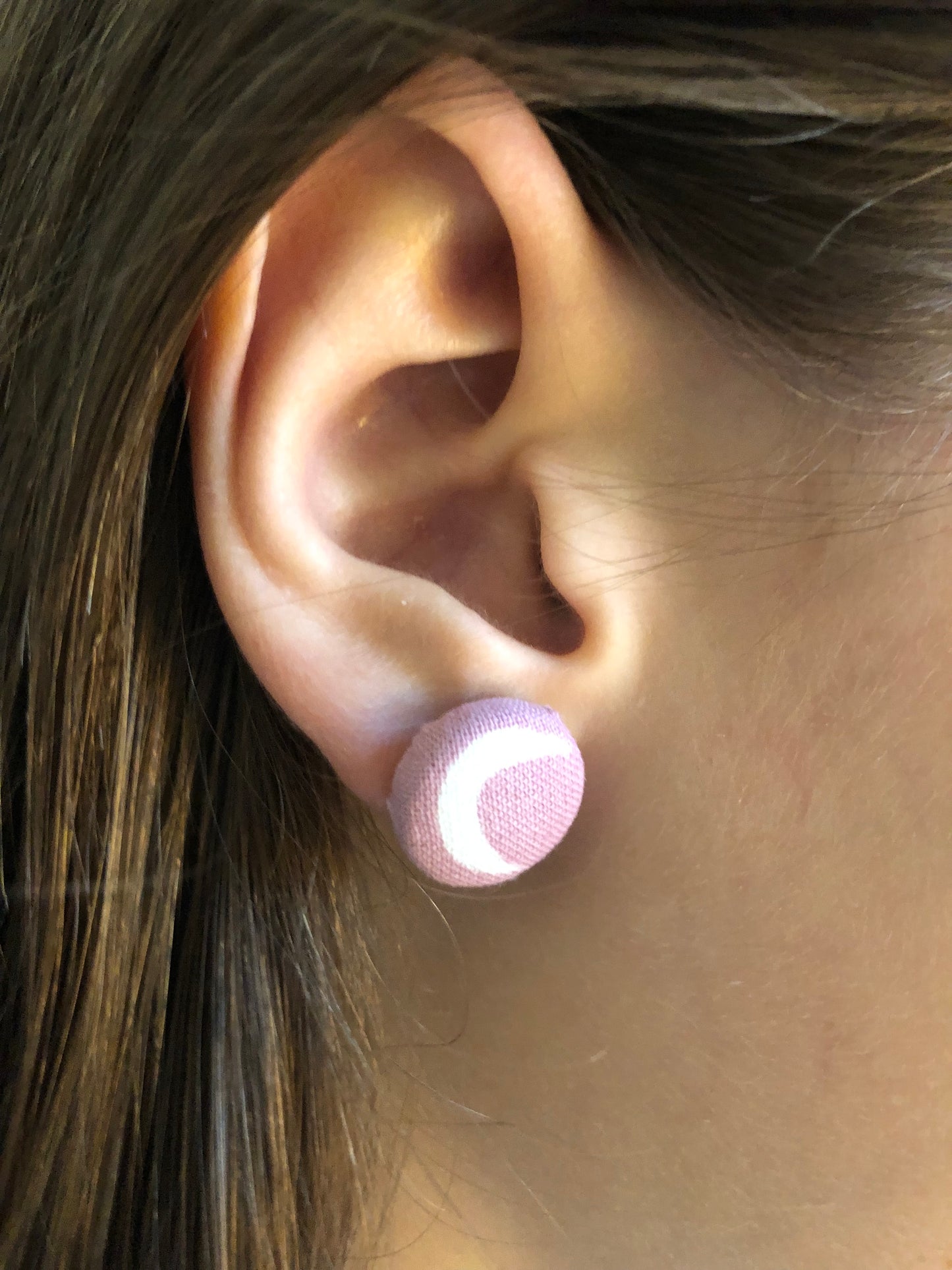 Fabric Studs Moonlight Pastel Pink/ Sam Collection