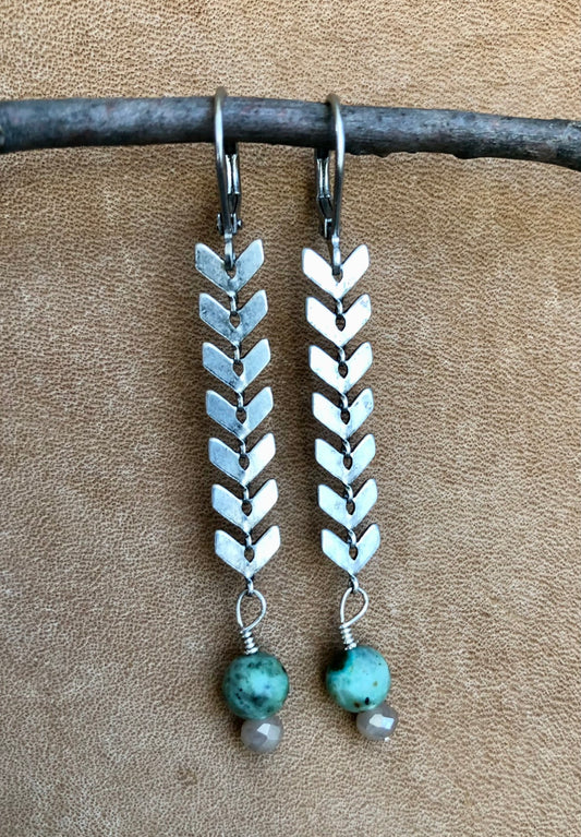 Wren Silver Turquoise Petite