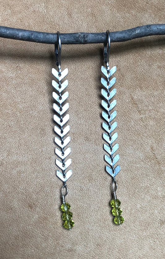 Wren Silver Peridot